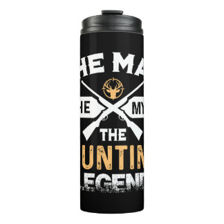 The Man The Myth The Hunting Legend - Deer Thermal Tumbler