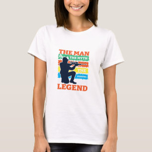The Man The Myth The Hunting Legend-Hunting-Funny T-Shirt