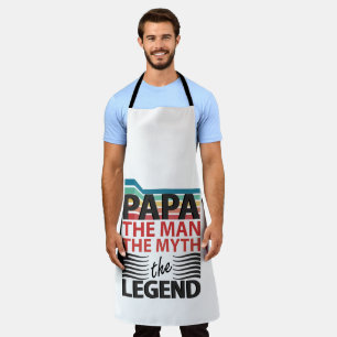 The man, the myth, the legend apron
