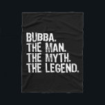 The Man The Myth The Legend Cool Funny  Fleece Blanket<br><div class="desc">The Man The Myth The Legend Cool Funny</div>