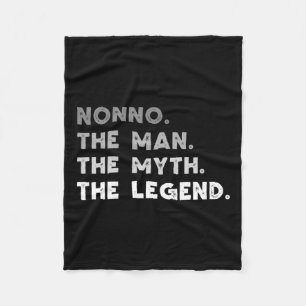 The Man The Myth The Legend Cool Nonno Fleece Blanket