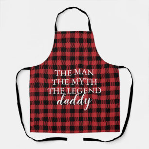 The Man The Myth The Legend Daddy Fathers Day Apro Apron