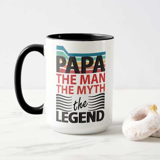 The man, the myth, the legend mug (With Donut)
