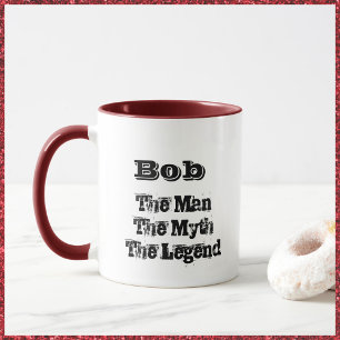 The Man The Myth The Legend Personalised Mug