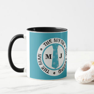The man the myth the legend personalised name mug