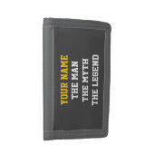 The man The myth The legend wallets for men (Side)