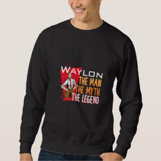 The man the myth the legend Waylon Premium Sweatshirt