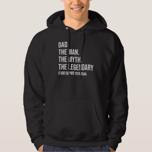 The Man The Myth The Legendary It User Support Tec Hoodie