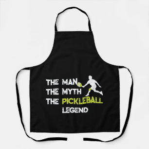 The Man The Myth The Pickleball Legend Apron