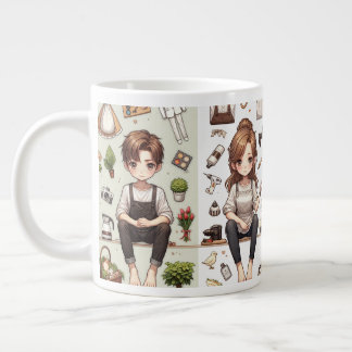The man, the woman ver. 1 speciality mug