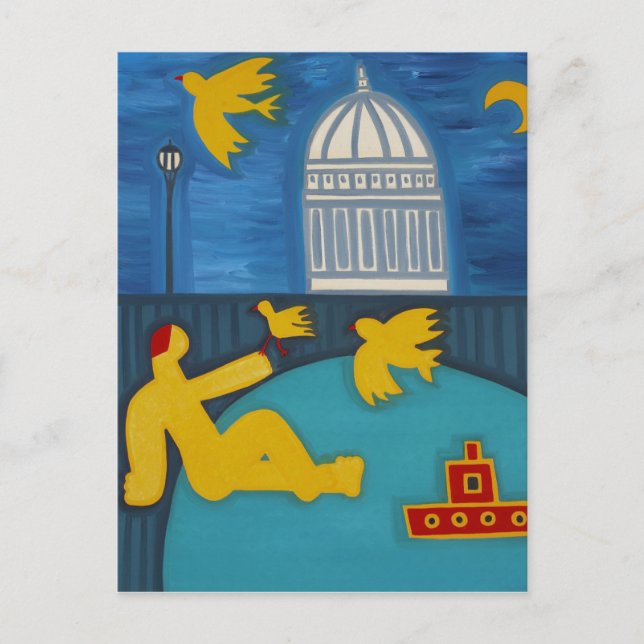 The Man Under the Bridge 2006 Postcard (Front)