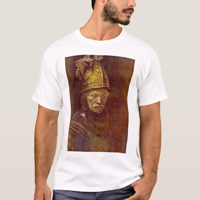 The Man With The Golden Helmet. T-Shirt (Front)