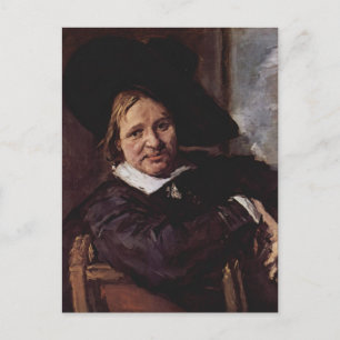 The Man with the Slouch Hat  by Frans Hals Postcard