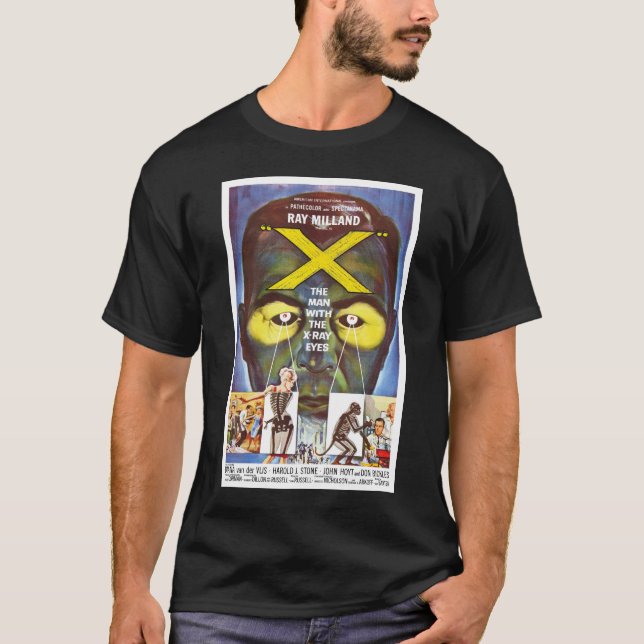 The Man with X-Ray Eyes T-Shirt (Front)