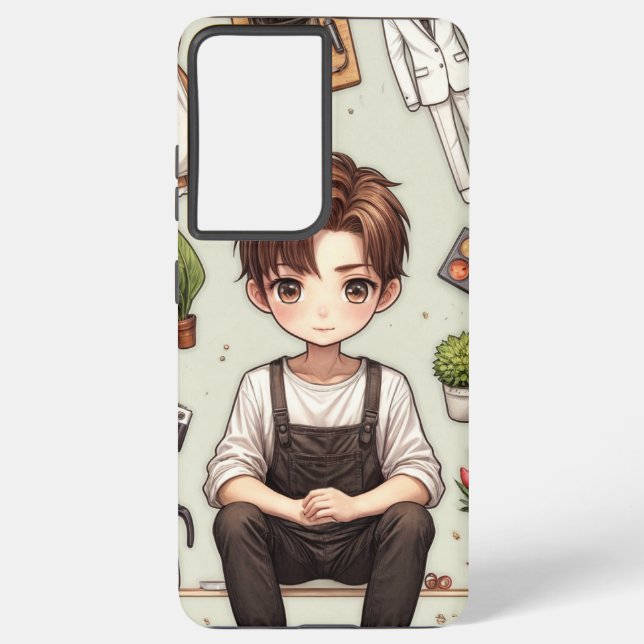 The man&woman: Samsung Galaxy S21 Ultra Tough case (Back)