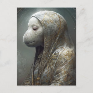 The Manatee Nun Postcard
