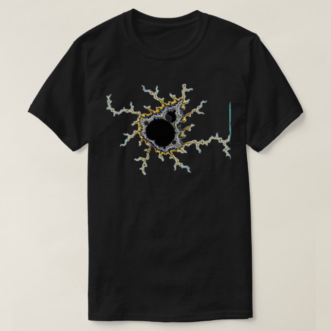 The Mandlebrot set T-Shirt (Design Front)