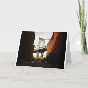 The Manhattan Bridge, A Street View Card