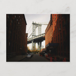 The Manhattan Bridge, A Street View Postcard