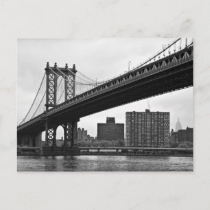 The Manhattan Bridge in New York City Postcard