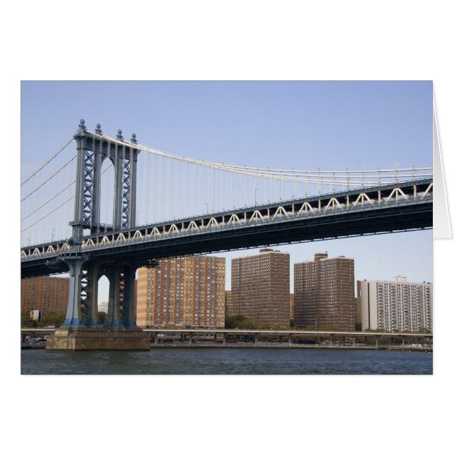 The Manhattan Bridge spanning the East River (Front Horizontal)