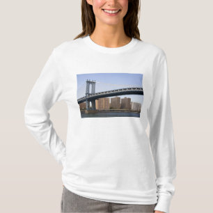 The Manhattan Bridge spanning the East River T-Shirt