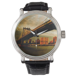 The Manhattan bridge view from Brooklyn side (NYC) Watch
