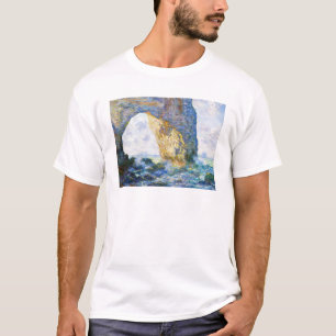 The Manneport, Rock Arch West of Etretat Monet T-Shirt