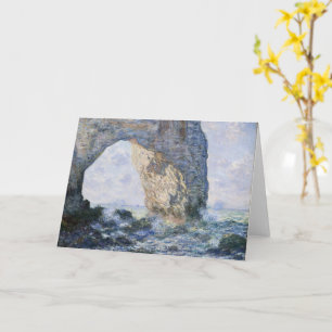 The Manneporte  by Claude Monet Card