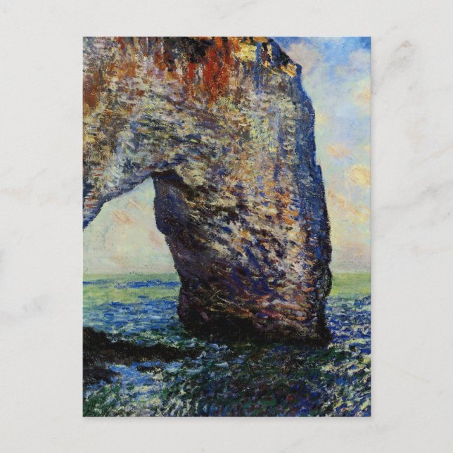 The Manneporte, Etretat, II Postcard (Front)