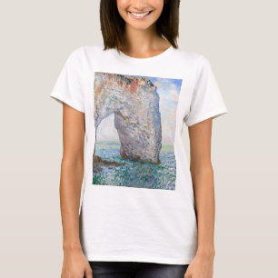 The Manneporte near Etretat by Claude Monet T-Shirt