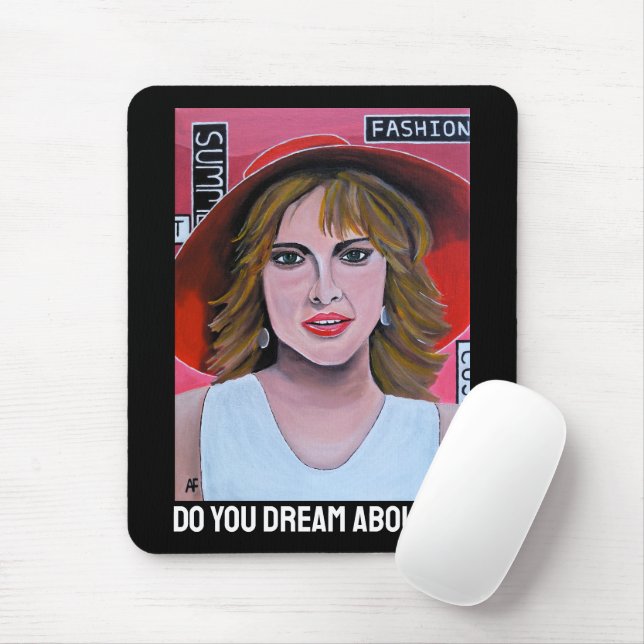The Mannequin Painting by Alfred Fox Mouse Pad (With Mouse)