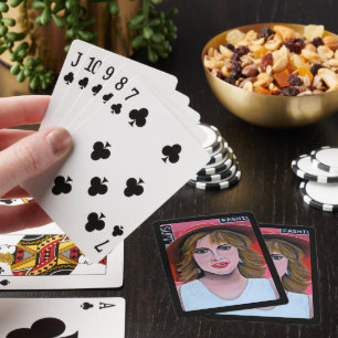 The Mannequin Painting by Alfred Fox Playing Cards