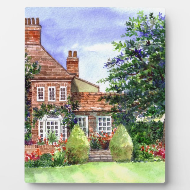 The Manor House, Heslington, York Plaque (Front)