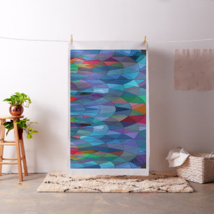 The many colours of a Mermaid.... Fabric