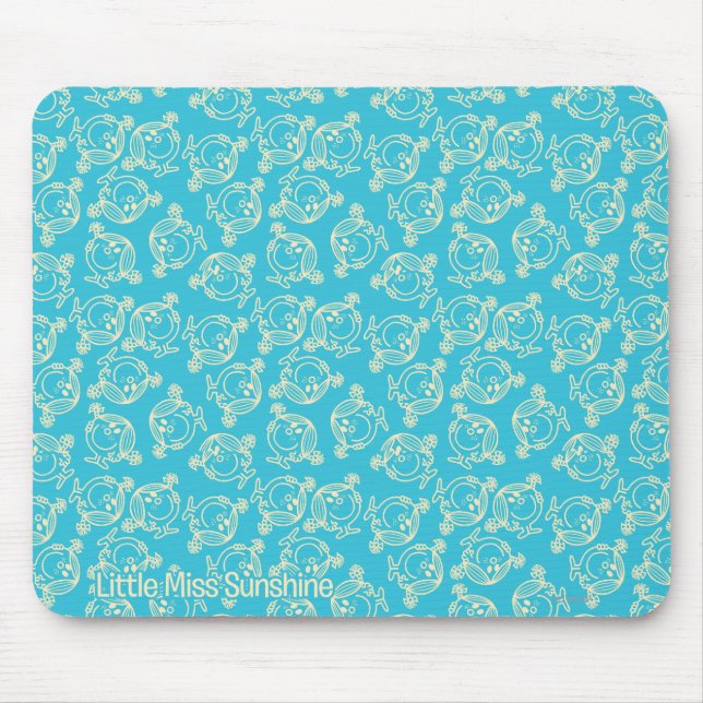 The Many Faces Of Little Miss Sunshine Mouse Pad (Front)