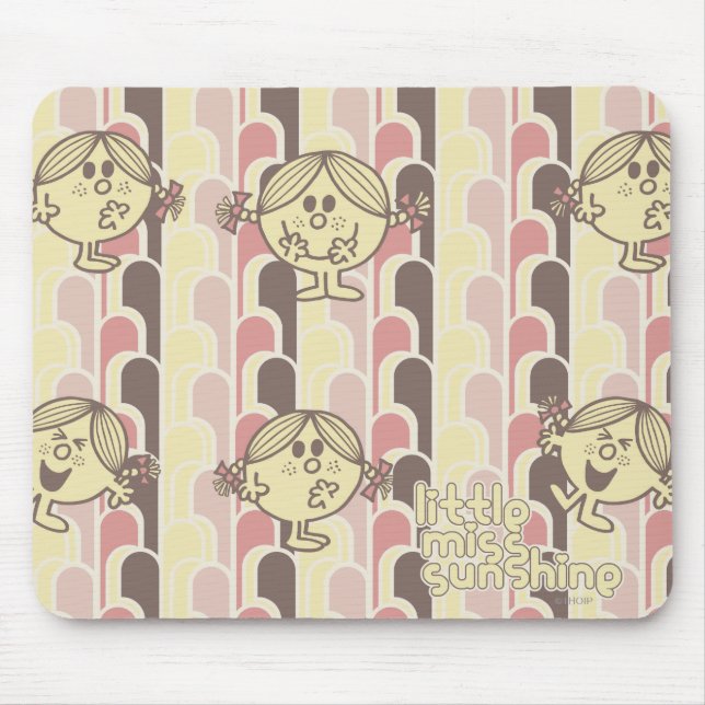 The Many Faces Of Little Miss Sunshine Mouse Pad (Front)