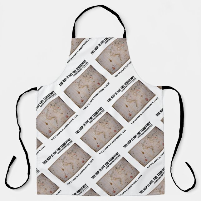 The Map Is Not The Territory Salviati Planisphere Apron (Front)