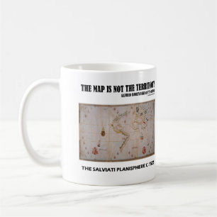 The Map Is Not The Territory Salviati Planisphere Coffee Mug