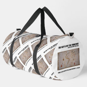 The Map Is Not The Territory Salviati Planisphere Duffle Bag