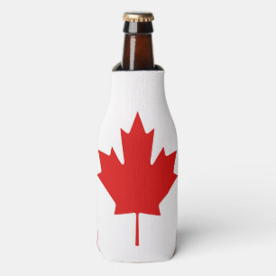 The Maple Leaf flag of Canada Bottle Cooler