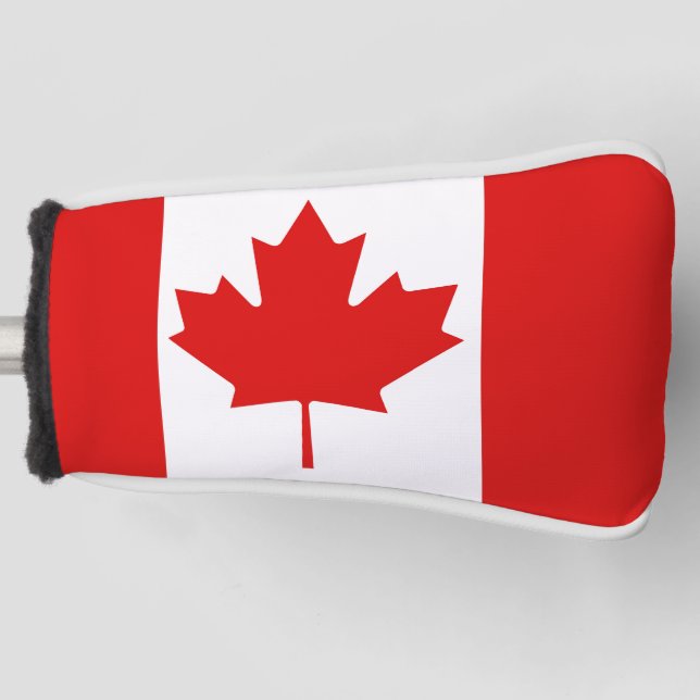 The Maple Leaf flag of Canada Golf Head Cover (Front)