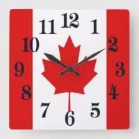 The Maple Leaf flag of Canada