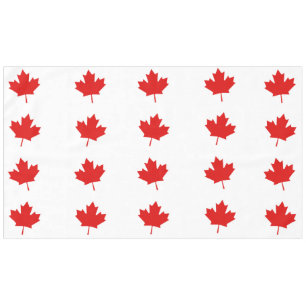 The Maple Leaf flag of Canada Tablecloth