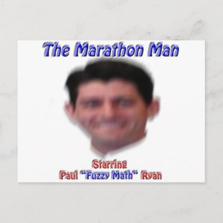 The Marathon Man Postcard