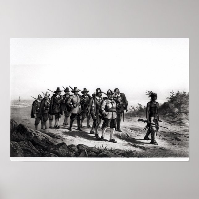 The March of Miles Standish Poster (Front)