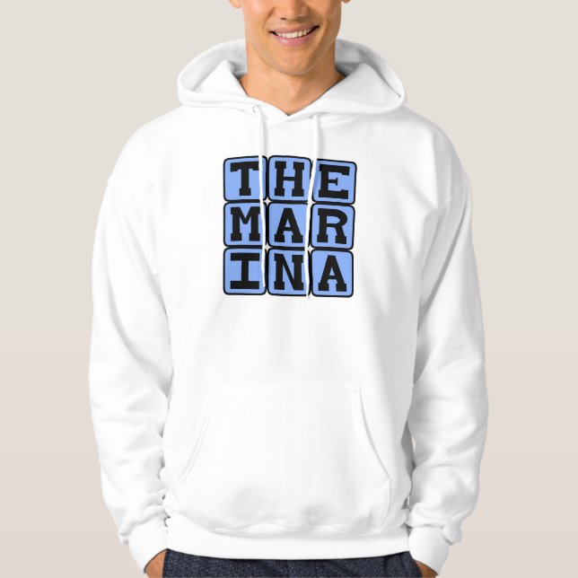 The Marina, San Francisco District Hoodie (Front)