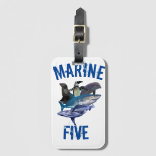 The Marine Five Luggage Tag