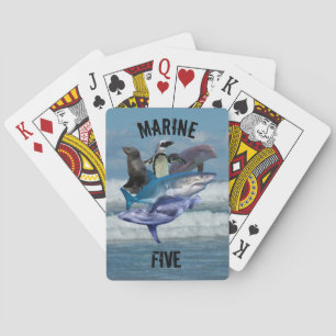 The Marine Five Playing Cards