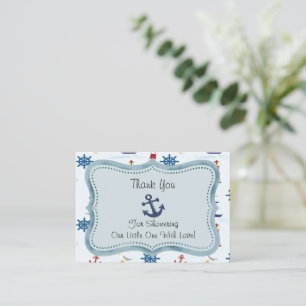 The Marine Style Thank You Card